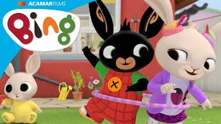 Coco Dan Charlie Datang Ke Rumah Bing Untuk Menunjukkan Gelung Hula Holly  Bing Bahasa Melayu