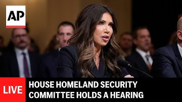LIVE: House Homeland Security Committee holds a hearing on 