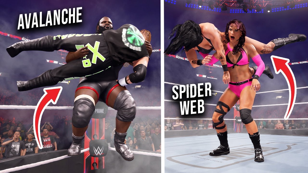 WWE 2K25 Attitude Era Pack (Finishers,Signatures,Entrance & Victory Motion)