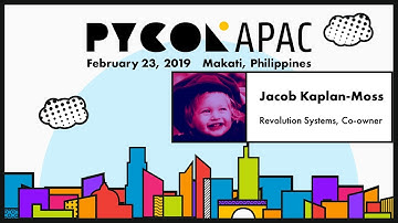 Pycon APAC 2019 -  Jacob Kaplan-Moss - Interviewing as a Python engineer