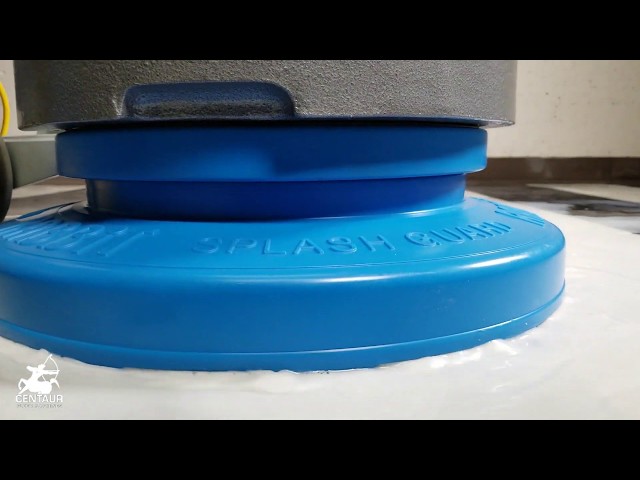 The Rabbit-1 Prevent the Mess from Spraying on Walls and Baseboards | Centaur Floor Machines