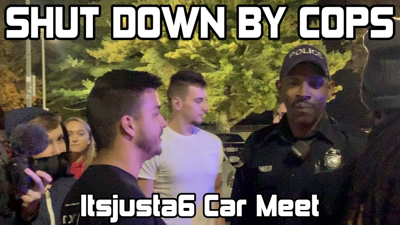 ITSJUSTA6 Mustang Meet Gets Shut Down by COPS... - YouTube
