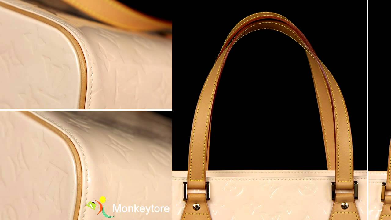 Louis Vuitton Pomme D'amour Monogram Vernis Houston Bag - Yoogi's Closet