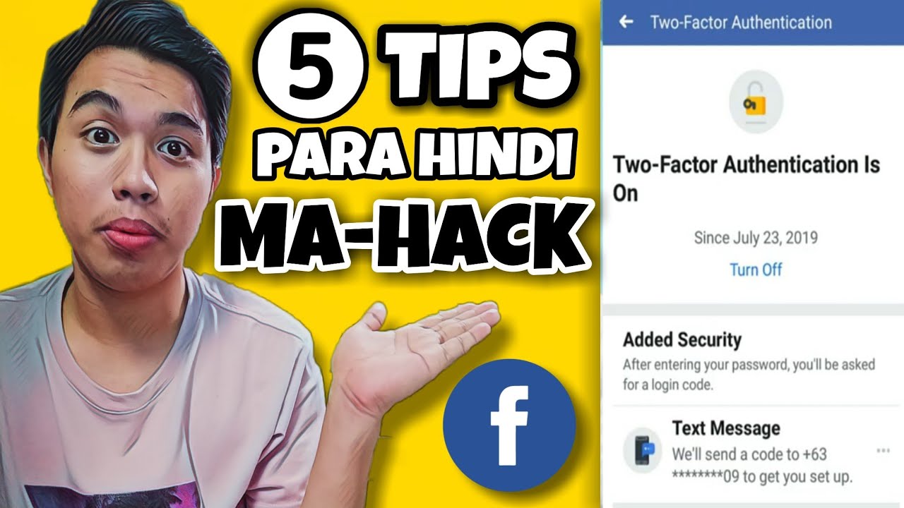 5 PARAAN para hindi ma-HACKED ang FB Account | Ano ang... - youtube