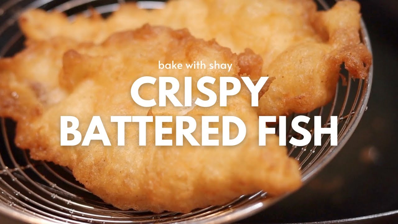 Crispy Battered Fish (Without Beer) 