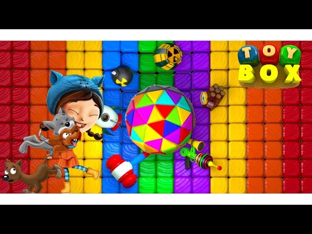 Toy Box Magic Arena - матч и поп кубики