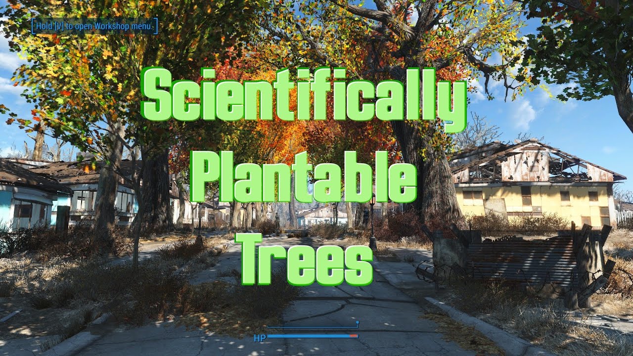 Scientifically Plantable Trees At Fallout 4 Nexus Mods And Community