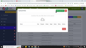 Mendownload Template Nilai Rapor Digital Madrasah (RDM) Semester Ganjil TP. 23/24 #rdm #madrasah