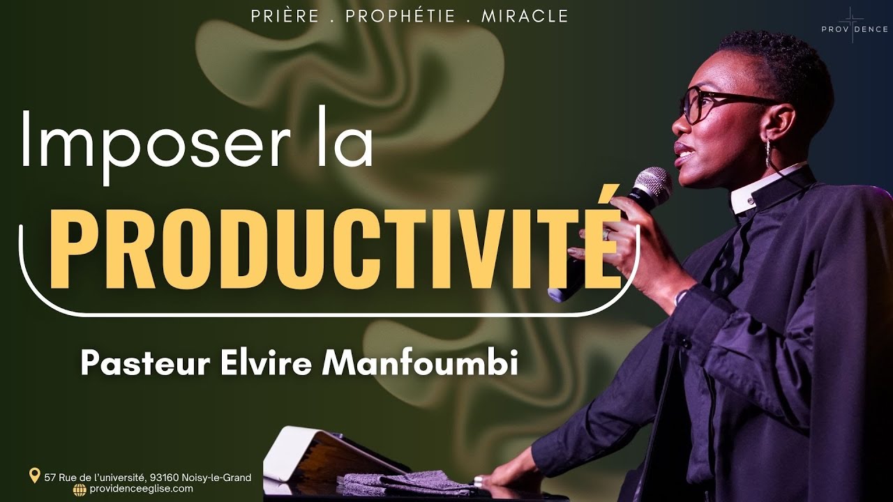 Elvire Manfoumbi - Imposer la productivité