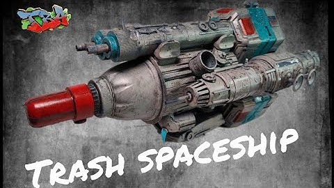 How to scratch build a Spaceship made with spoons.