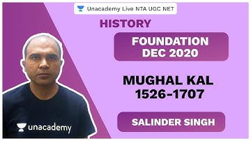 Foundation Dec 2020 | Mughal Kal 1526-1707 |History | Cylinder | NO UGC NET 2020