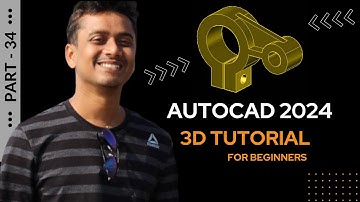 AutoCAD 2024 3D Tutorial for Beginners || AutoCAD 2D to 3D convert || AutoCAD 2024 Tutorial
