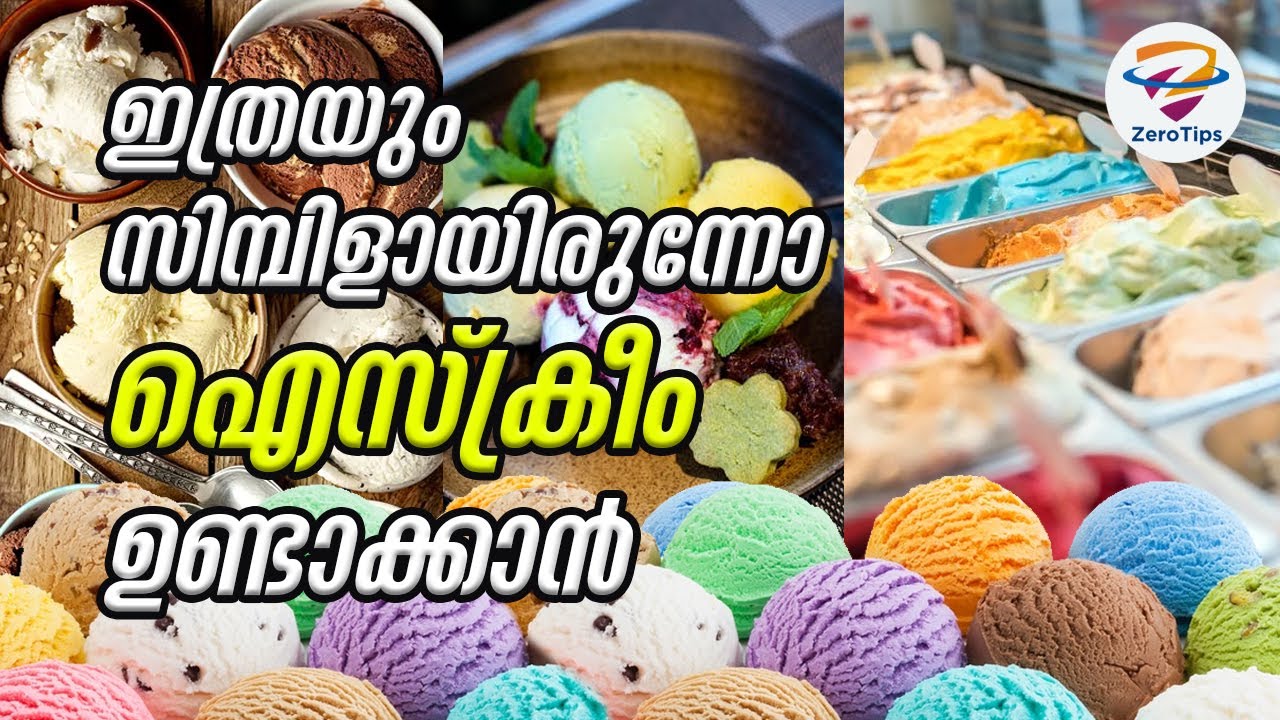 ഇത്രയും സിമ്പിളായിരുന്നോ ഐസ്‌ക്രീം ഉണ്ടാക്കാന്‍ Ice Cream Making
