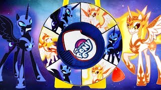 My Little Pony Daybreaker vs Nightmare Moon Spin the Wheel Game