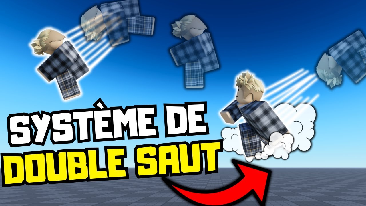 Comment faire un SYSTÈME DE DOUBLE SAUT sur ROBLOX ? [TUTO] - YouTube