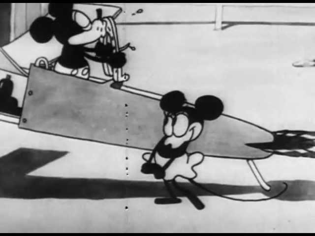 WDCC Plane Crazy Mickey Mouse How To Fly - YouTube