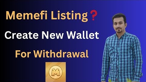 MemeFi New Updates For Listing | How To Create Wallet Complete Detail video