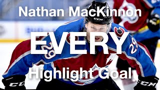 EVERY Nathan MacKinnon Highlight Goal (2013-2020)