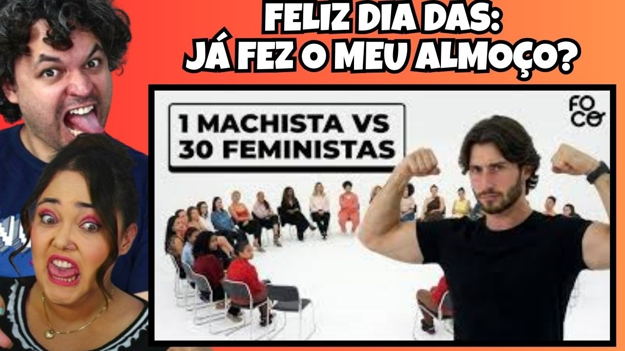 1 MACHISTA VS 30 FEMINISTAS | FT. GABRIEL BREIER Canal Foco // REACT