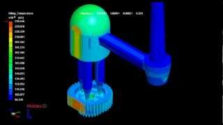Moldex3D Filling - Temperature - Clipping inside