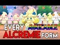 Every Available ALCREMIE Form in Pokemon Sword and Shield | All Forms