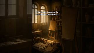 POV: Painting the Mona Lisa #pov #monalisa #leonardodavinci #history #aihistory