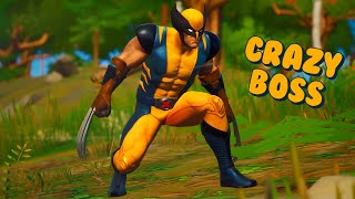 *CRAZY* WOLVERINE BOSS \& MYTHIC CLAWS in Fortnite