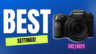 Fujifilm XH2 Xh2s Best Portrait Settings & Setup Guide! Fuji X-H2 X-H2s screenshot 4