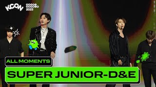 SUPER JUNIOR-D&E (슈퍼주니어-D&E) ALL MOMENTS 🎁💚 | KCON SAUDI ARABIA 2023