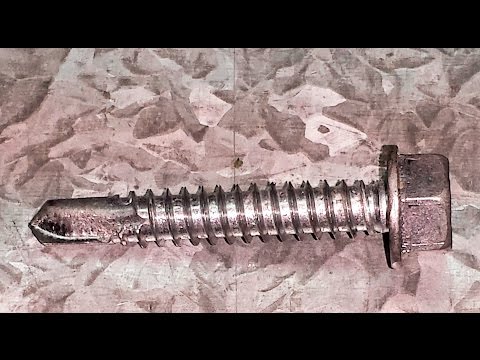 Self-drilling screw test