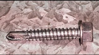 Self-drilling screw test