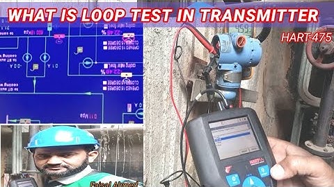What is Loop Test? Use 475 Hart Communicator I Loop Checking #LoopTest #Looptesting #Calibration