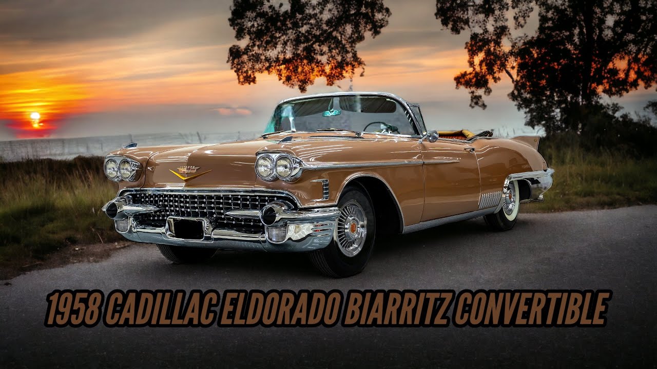 1958 CADILLAC ELDORADO BIARRITZ CONVERTIBLE