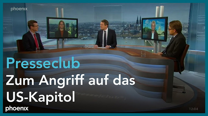 Presseclub: Nach dem Sturm – Kann Biden die US-Demokratie wieder festigen?