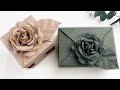 Gift Wrapping | 禮物包裝 + 紙玫瑰花製作教學(簡單-Step By Step)
