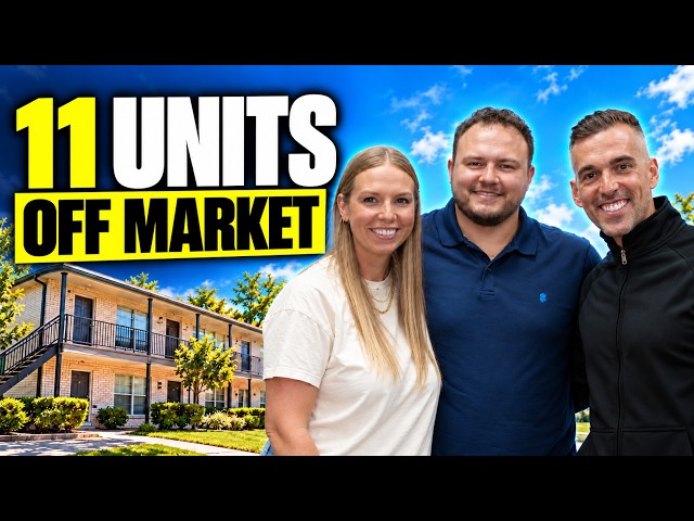 How These Busy W2 Workers Bought Their First 11 Unit Apartment Building (Off Market!)