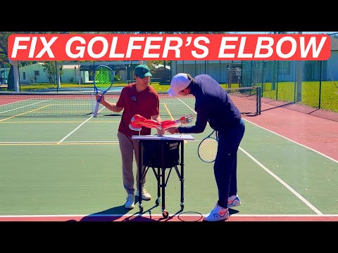 How To Get Rid Of Golfer's Elbow (for Tennis Players)