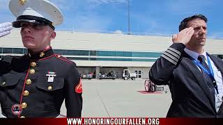Angel Flight LCpl Dante Martinez
