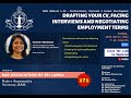 171st BASL Webinar - Drafting your CV, Facing Interviews and Negotiating Employment Terms