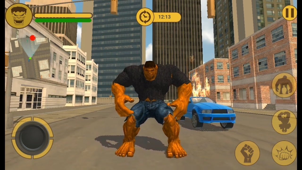 Incredible Monster Superhero Transform City Battle 3