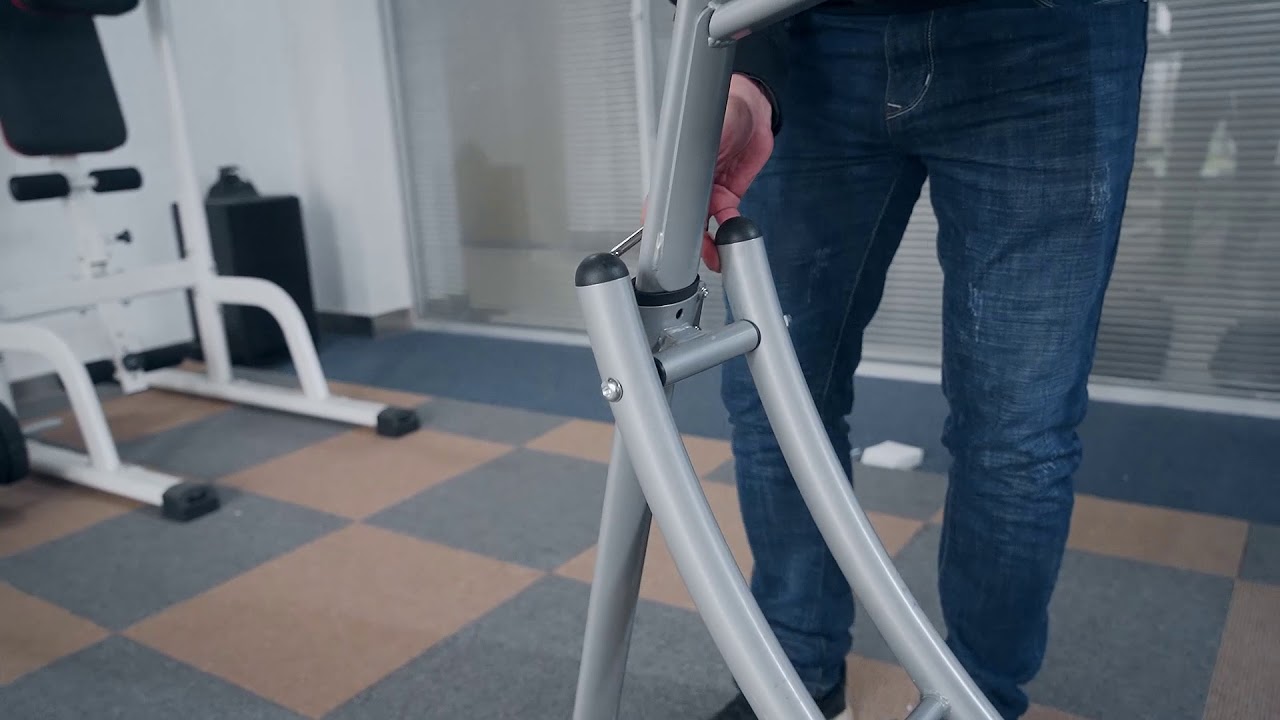 Assembly process of Deluxe Abdominal Crunch Coaster Abdominal Coaster Ab machine YouTube