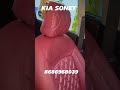 Kia sonet car seat cover Bucket fitment installation contact us 8686968039&9100717702 #seatcover