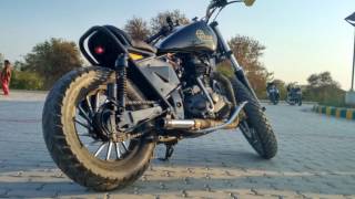 royal enfield bullet customized by voyage custom cycles