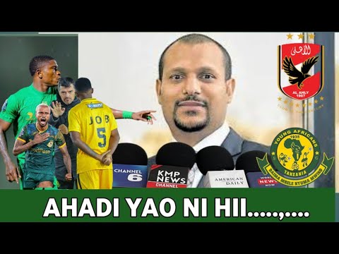 YANGA BINGWA GSM ATOA AHADI WAKIMFUNGA AL AHLY SIKIA ALICHO KISEMA UTAPENDA 