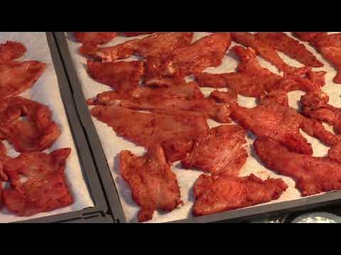 Мясные чипсы. Курица, индейка, утка. - YouTube