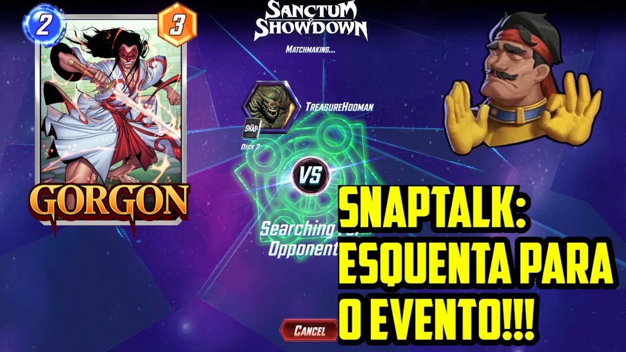 SNAP TALK: ESQUENTA PARA O EVENTO!!! CARTAS BANIDAS + DICAS E MUITOS MAIS!!!