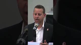 Rep. Jared Moskowitz (D-FL) explains message behind a Parkland school shooting reenactment #shorts