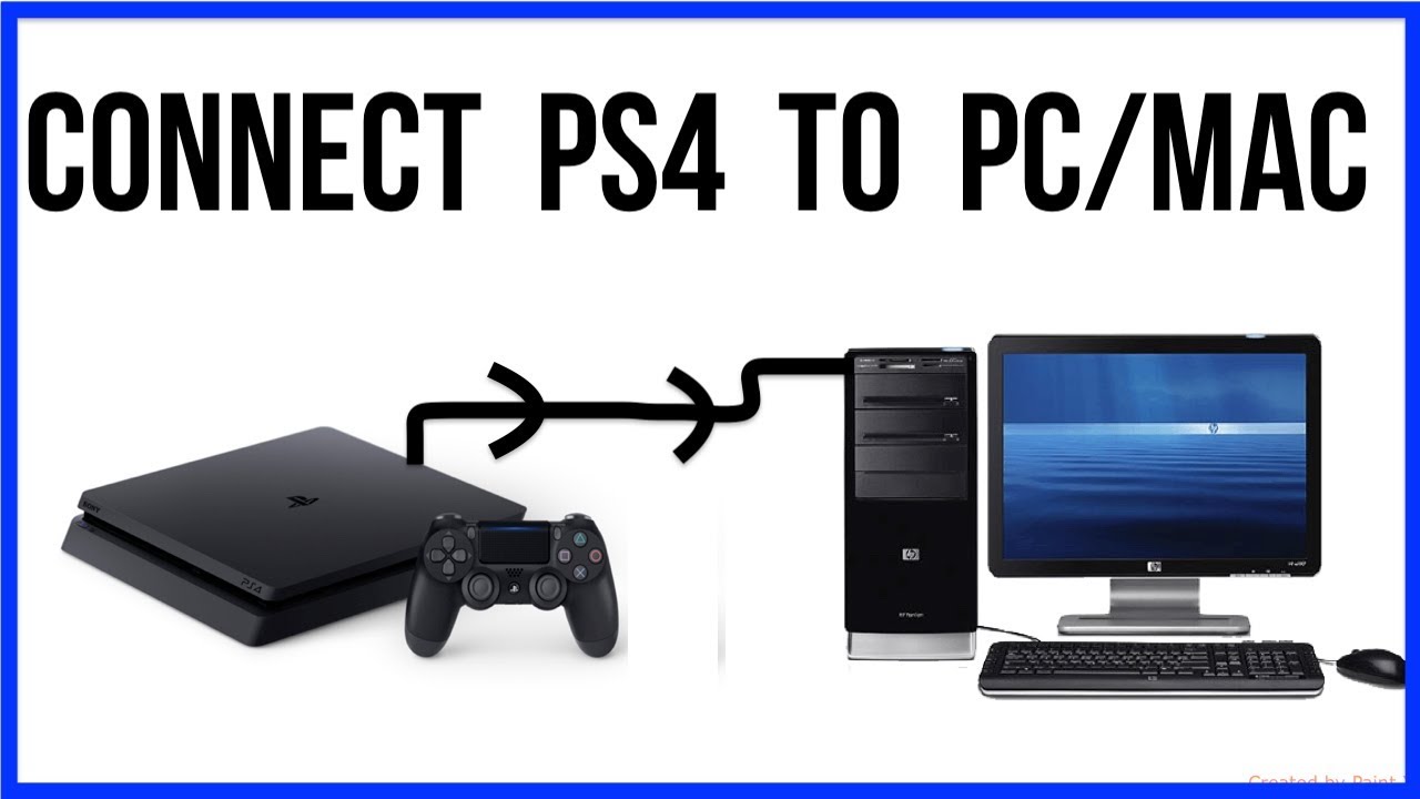 Bi gentagelse Ordinere Connect your PS4 to Your Laptop/PC - YouTube