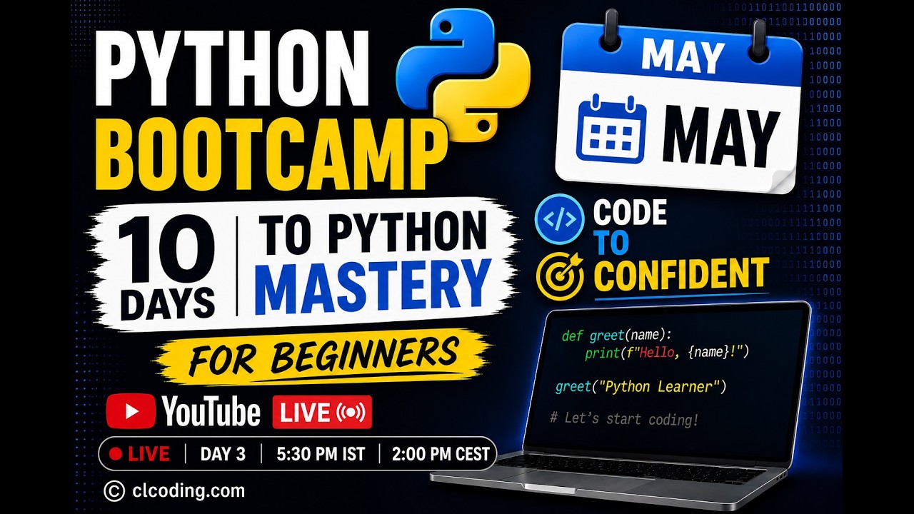 May Python Bootcamp Day 3