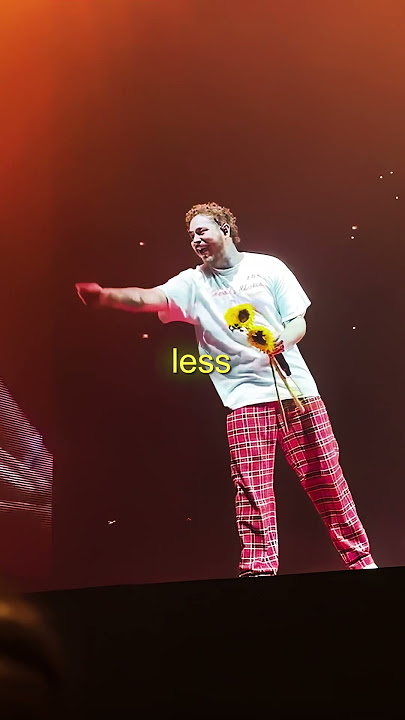 Post Malone & Swae Lee perform Sunflower 😍🌻
